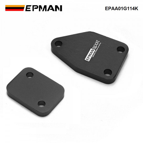 EPMAN EGR Valve Blanking Plate Set Exhaust Gas Block exhaust For Isuzu DMax RC 3.0L 4JJ1 2012